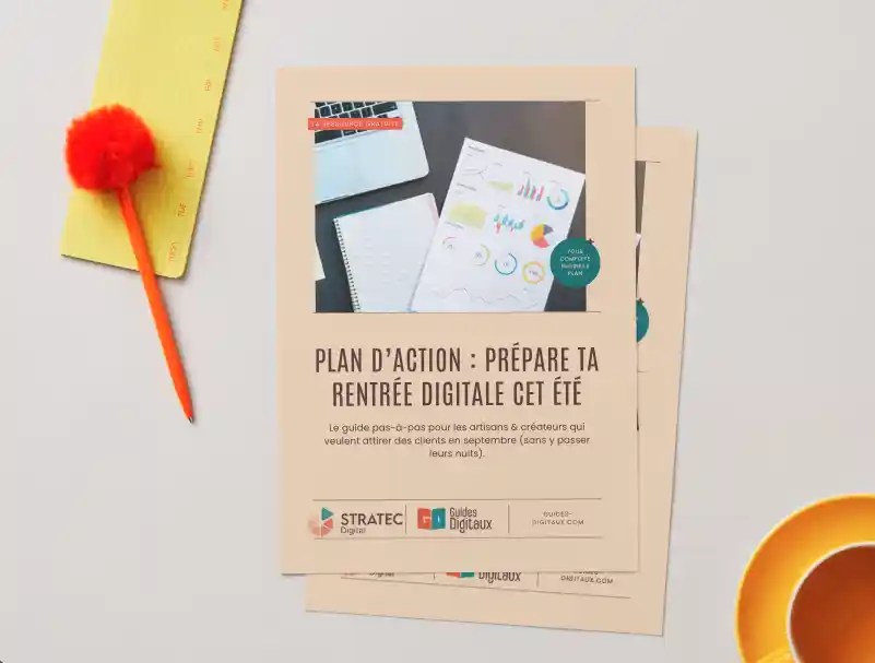 Plan d'action rentrée ressources gratuites Stratec Digital